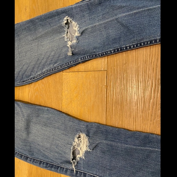 Hollister distressed high rise skinny jeans - Picture 7 of 7
